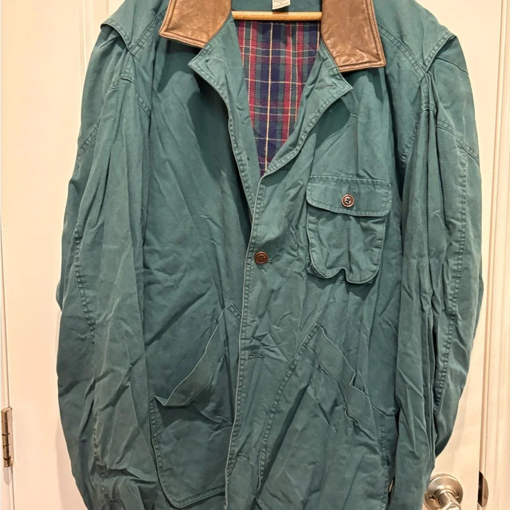 Banana Republic Barn Jacket with Tan Collar - Picture 4 of 6